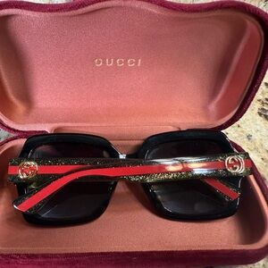 Authentic Gucci Glitter Sunglasses